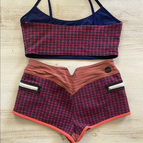 Colorful Plaid & Stripes Swim Set - Picture 3 of 5